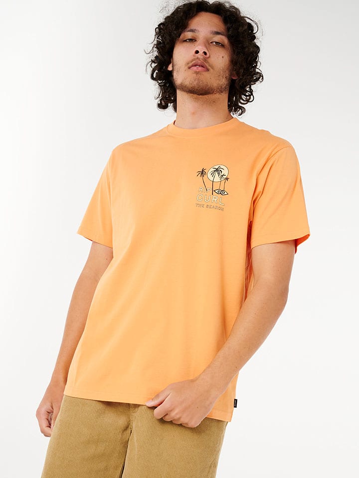 Tričko Rip Curl Orange 4343343 Shirt "Aots Cody Welsh" in Orange - 2