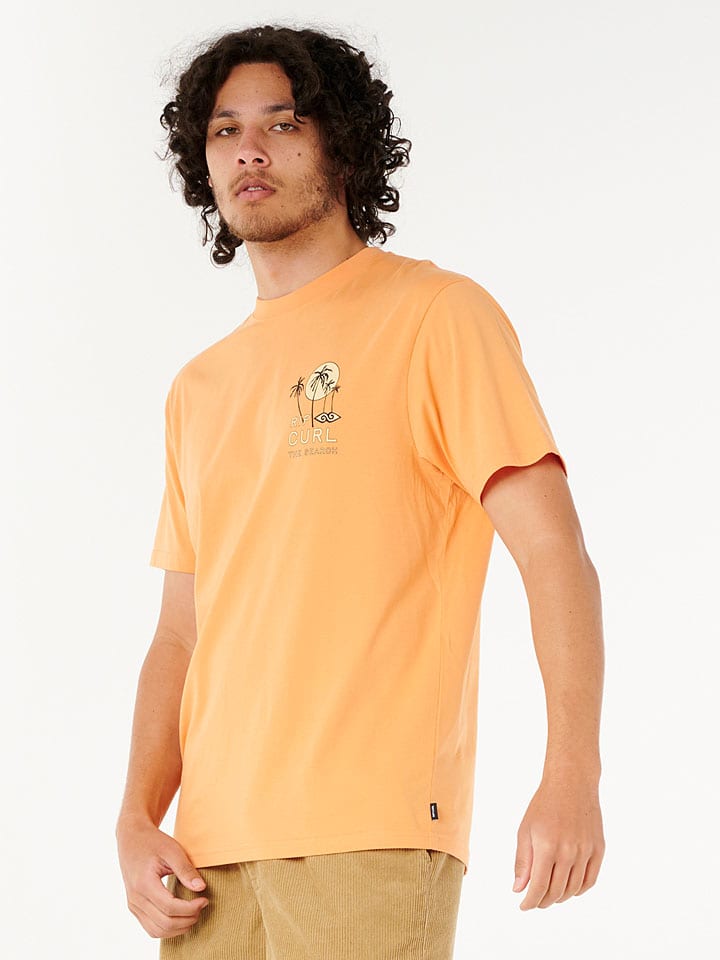 Tričko Rip Curl Orange 4343343 Shirt "Aots Cody Welsh" in Orange - 4