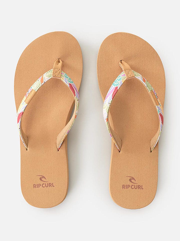 Rip Curl Bunt/ Hellbraun 5665922 Zehentrenner "Freedom" in Bunt/ Hellbraun - 4
