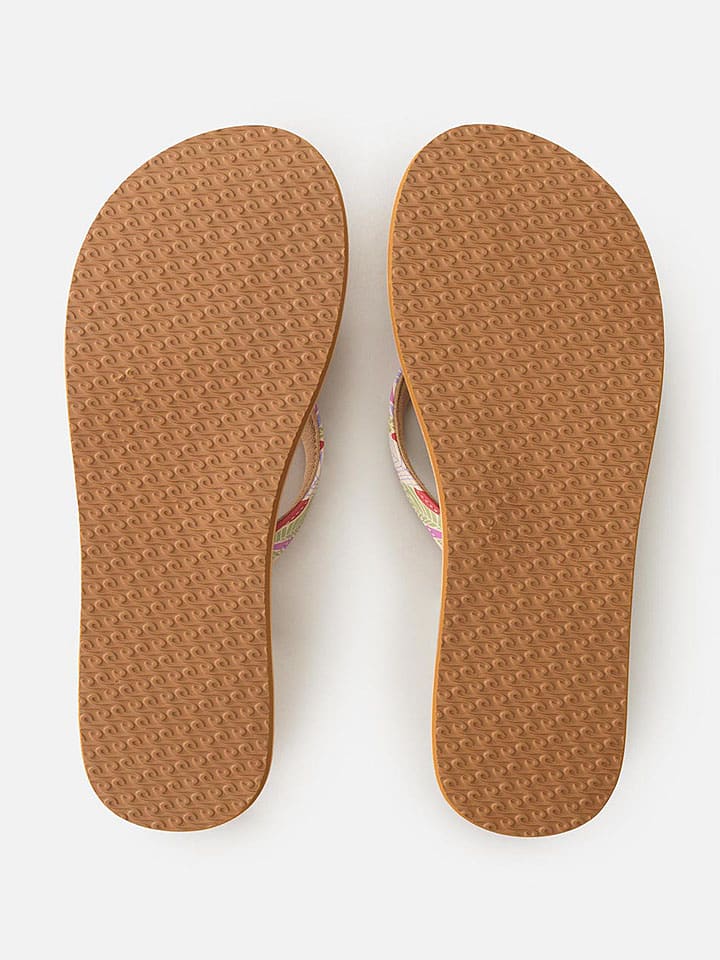 Rip Curl Bunt/ Hellbraun 5665922 Zehentrenner "Freedom" in Bunt/ Hellbraun - 5