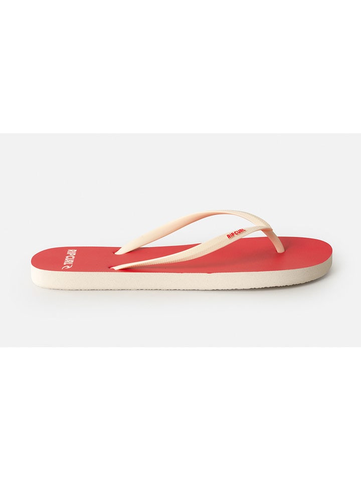 Rip Curl Beige/ Rot 6095454 Zehentrenner "Bondi Bloom" in Beige/ Rot - 1