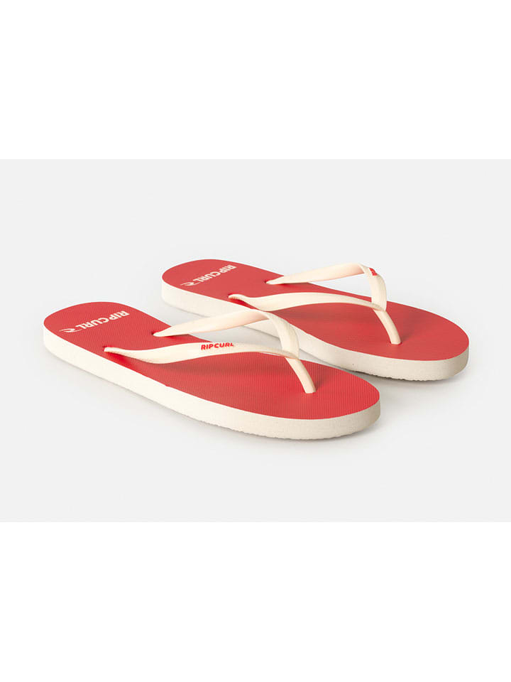 Rip Curl Beige/ Rot 6095454 Zehentrenner "Bondi Bloom" in Beige/ Rot - 2