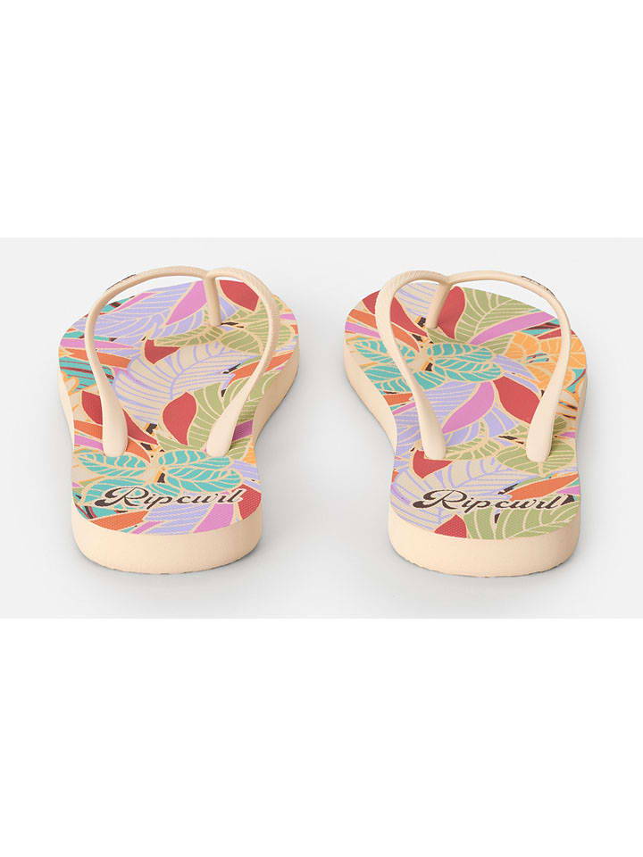 Rip Curl Beige/ Bunt 5608966 Zehentrenner "Mixed Bloom" in Beige/ Bunt - 2