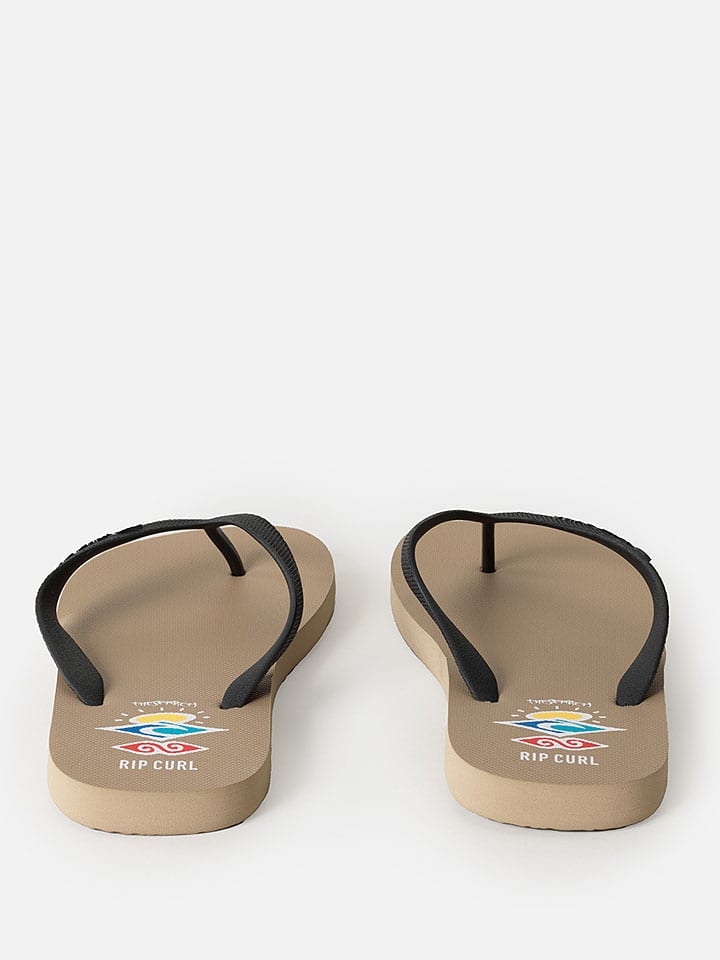 Rip Curl Schwarz/ Beige 8536126 Zehentrenner "Icons of Surf Bloom" in Schwarz/ Beige - 3
