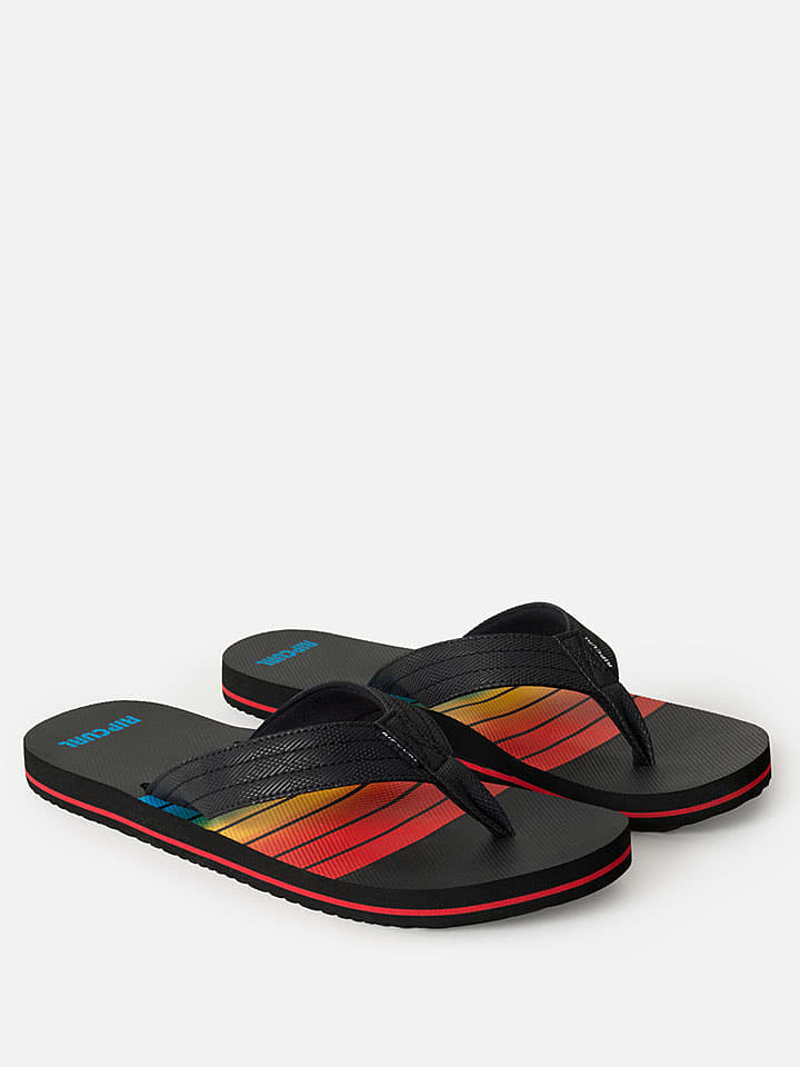 Rip Curl Schwarz/ Bunt 4468251 Zehentrenner "Ripper Bloom" in Schwarz/ Bunt - 1