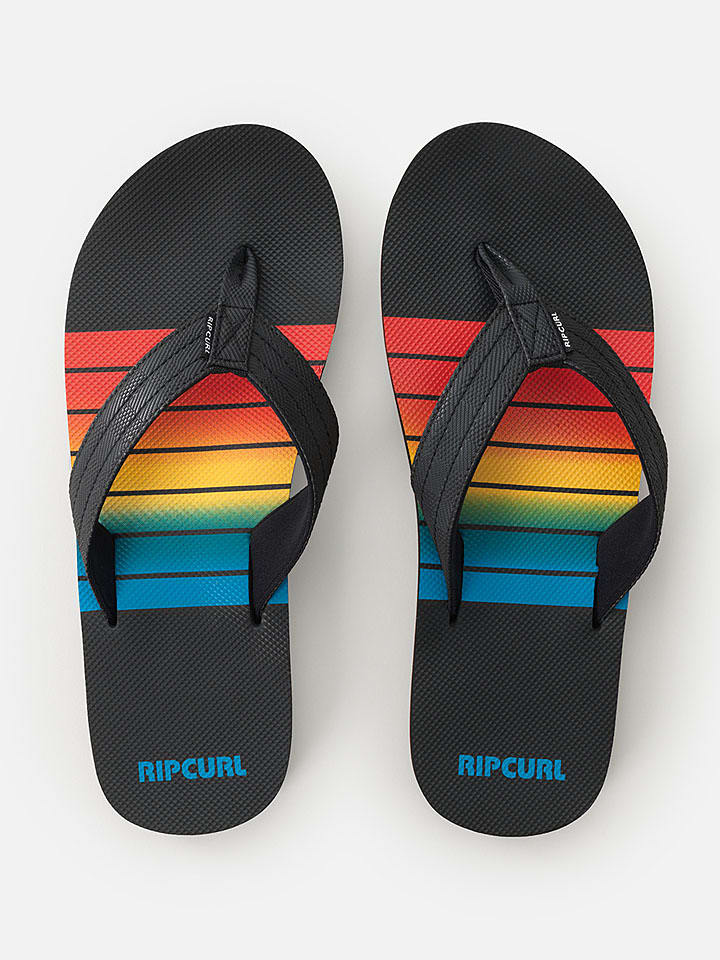 Rip Curl Schwarz/ Bunt 4468251 Zehentrenner "Ripper Bloom" in Schwarz/ Bunt - 3