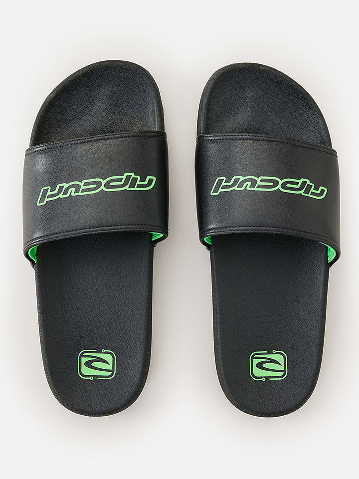 Topánky Rip Curl Schwarz 4487465 Leder-Pantoletten "Archive Y2K" in Schwarz - 4