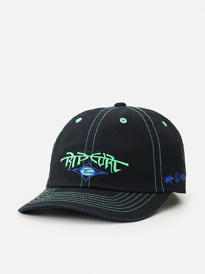 Rip Curl Schwarz 8191952 Cap "Raw Energy Art" in Schwarz - 1