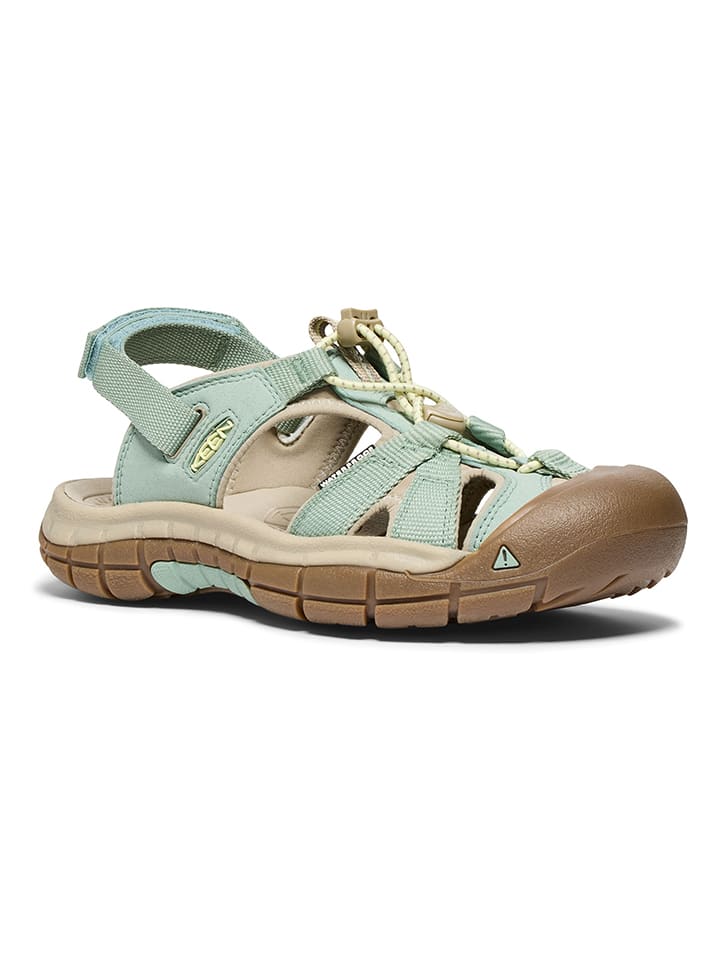 Sandále Keen Grün/ Beige 637693 Halbsandalen "Ravine H2" in Grün/ Beige - 3