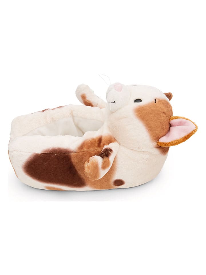 Tenisky NICI Hellbraun/ Creme 6883042 Hausschuhe "Katze Calico" in Hellbraun/ Creme - 2
