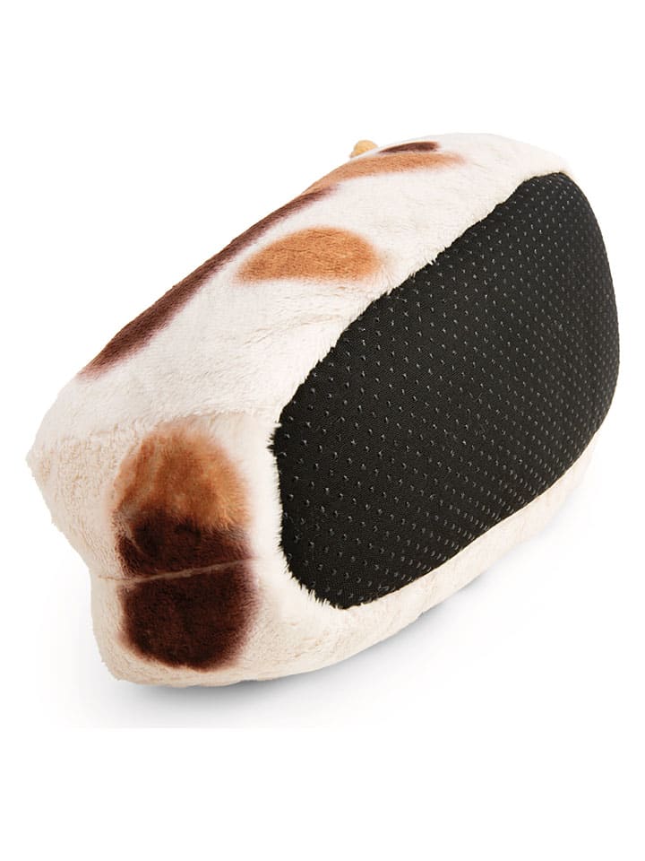 Tenisky NICI Hellbraun/ Creme 6883042 Hausschuhe "Katze Calico" in Hellbraun/ Creme - 3