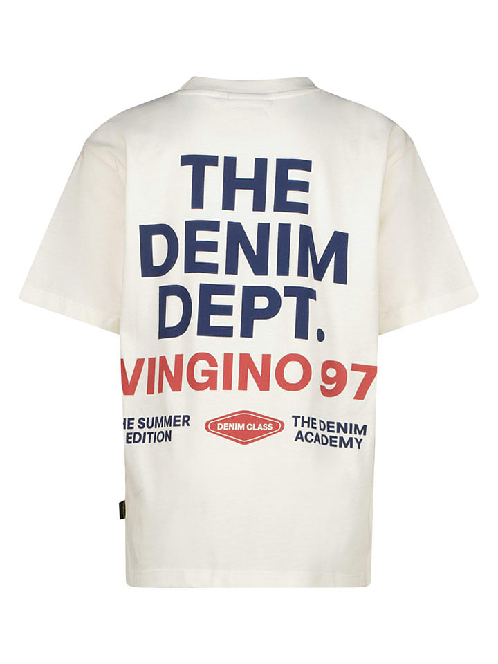 Tričko Vingino Creme 880001 Shirt "Hens" in Creme - 2