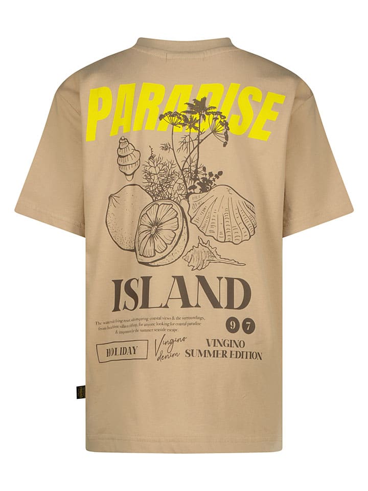 Tričko Vingino Beige 7132083 Shirt "Hitto" in Beige - 2