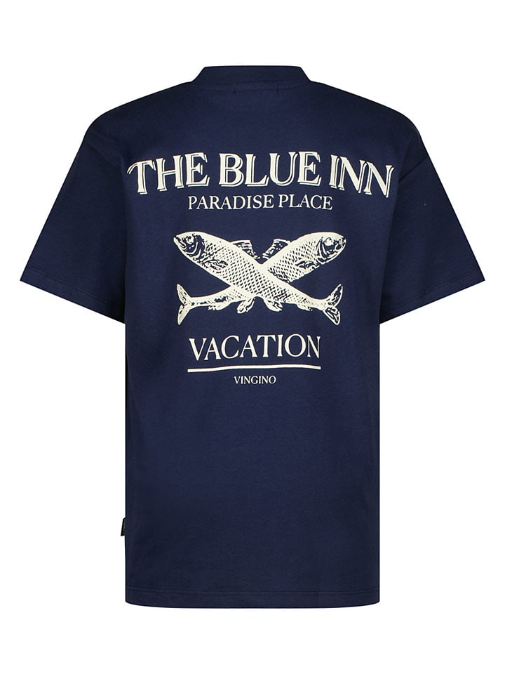 Tričko Vingino Dunkelblau 4358475 Shirt "Hensos" in Dunkelblau - 2