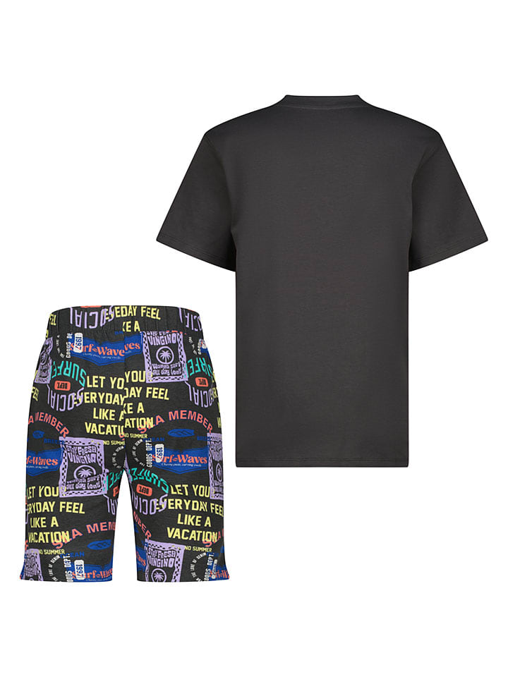 Vingino Anthrazit 5973348 Pyjama "Wasoy" in Anthrazit - 2