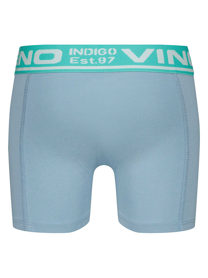 Vingino Dunkelblau/ Hellblau 6633183 4er-Set: Boxershorts in Dunkelblau/ Hellblau - 4