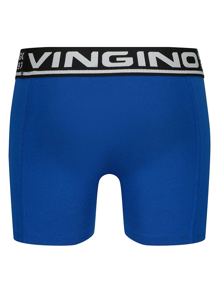 Vingino Dunkelblau/ Hellblau 6633183 4er-Set: Boxershorts in Dunkelblau/ Hellblau - 6