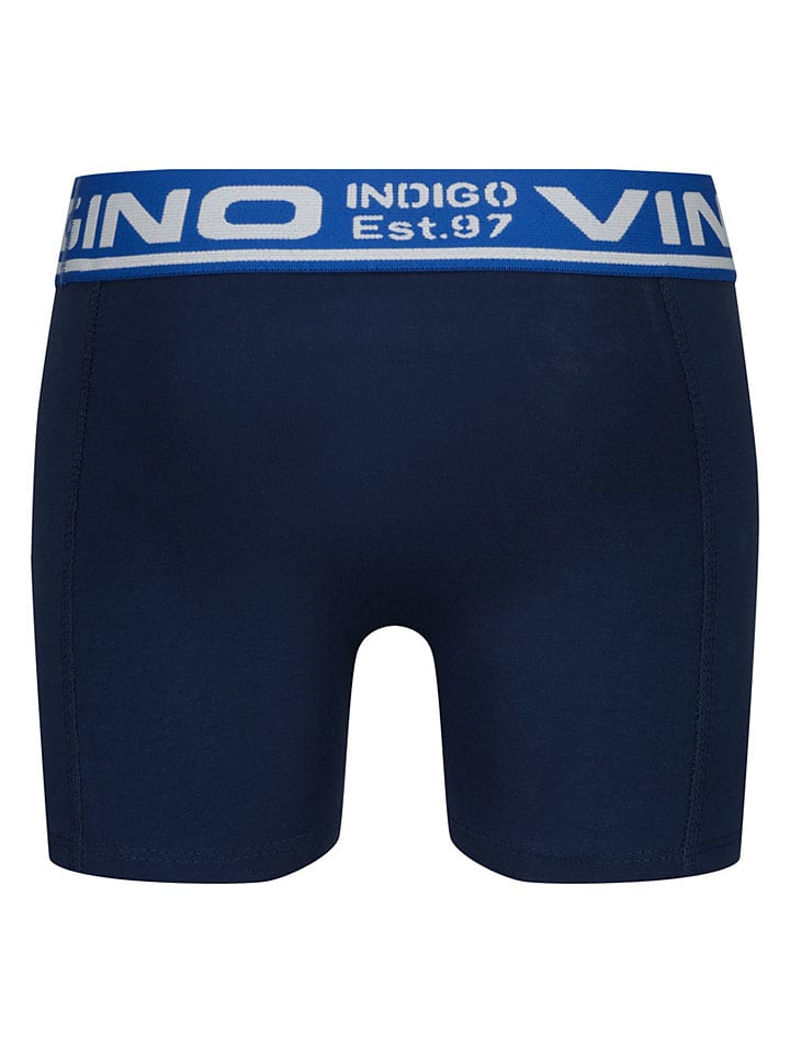 Vingino Dunkelblau/ Hellblau 6633183 4er-Set: Boxershorts in Dunkelblau/ Hellblau - 8