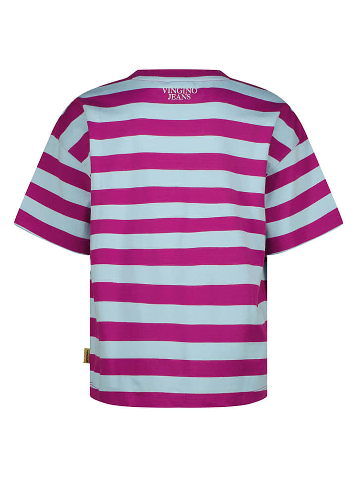 Tričko Vingino Lila/ Hellblau 5869605 Shirt in Lila/ Hellblau - 2