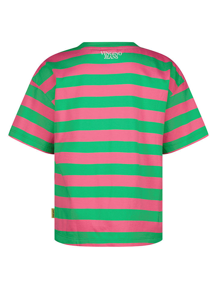 Tričko Vingino Grün/ Pink 7392002 Shirt in Grün/ Pink - 2