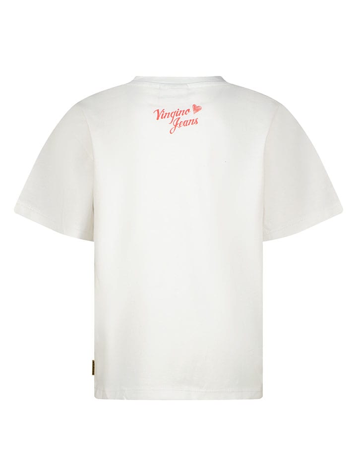 Tričko Vingino Creme 532960 Shirt "Hannemiek" in Creme - 2