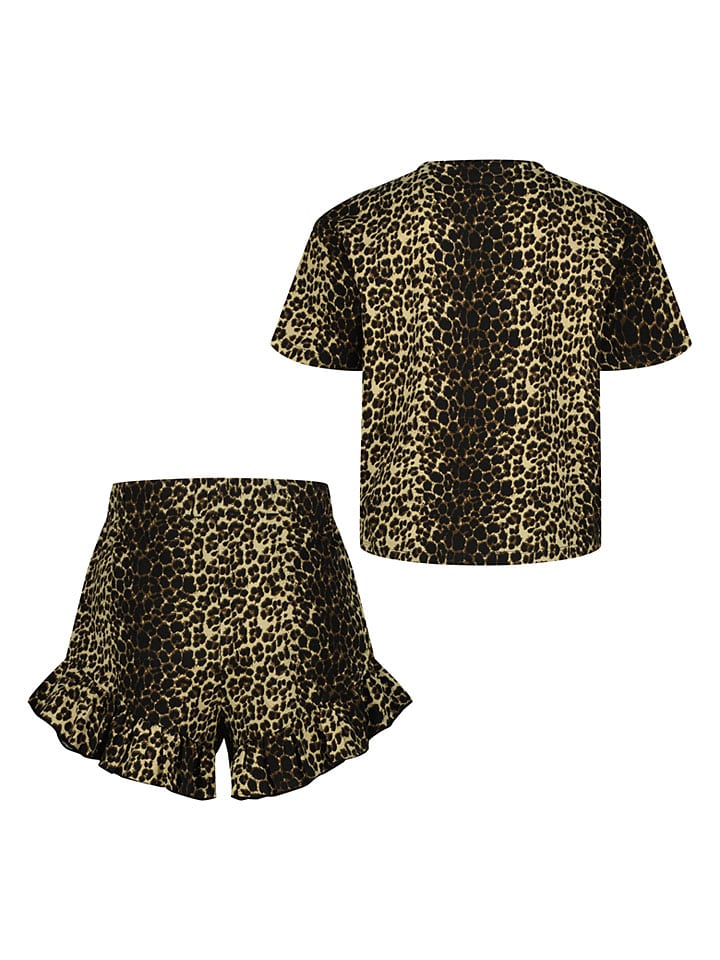 Vingino Beige/ Schwarz 3962666 Pyjama "Waranda" in Beige/ Schwarz - 2