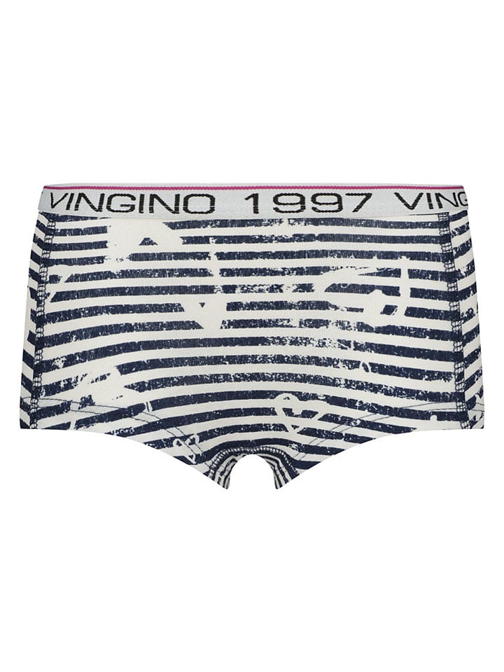 Vingino Dunkelblau/ Weiß 1178665 3tlg. Wäsche-Set in Dunkelblau/ Weiß - 5