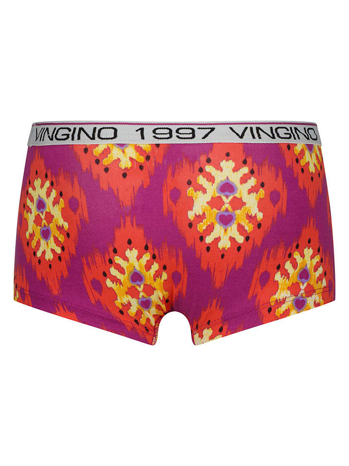 Vingino Lila/ Rot 4413351 3er-Set: Pantys in Lila/ Rot - 4