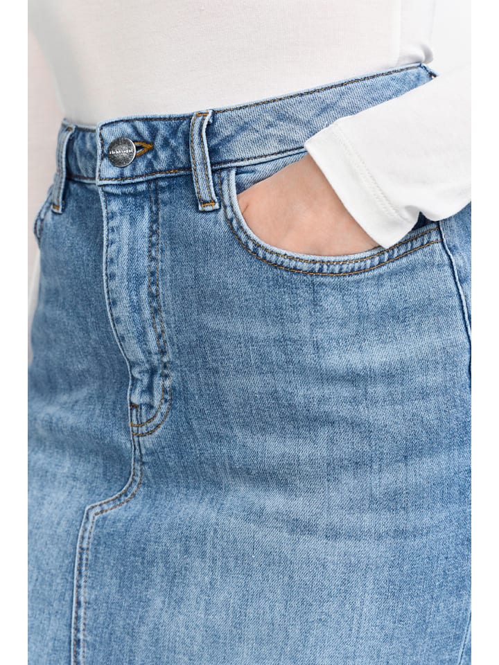 Sukňa Rich & Royal Blau 8196469 Jeansrock in Blau - 4