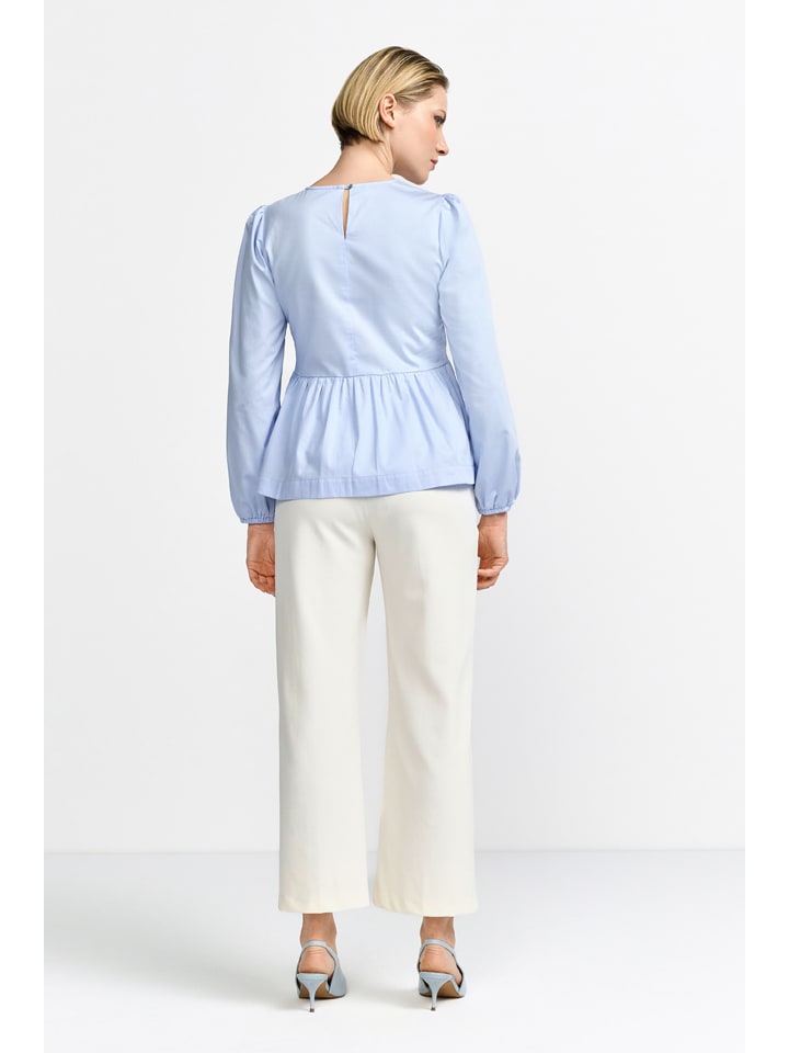 Rich & Royal Hellblau 8628051 Bluse in Hellblau - 3