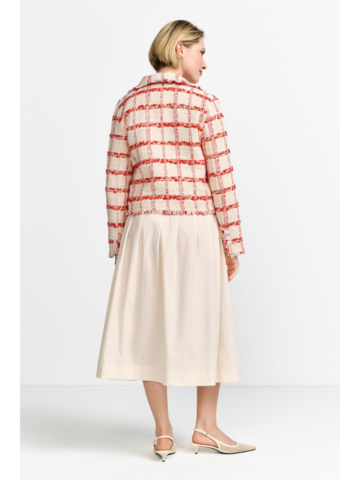 Dámska bunda Rich & Royal Rot/ Creme 2775763 Blazer in Rot/ Creme - 3