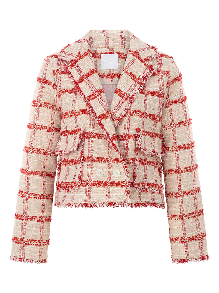 Dámska bunda Rich & Royal Rot/ Creme 2775763 Blazer in Rot/ Creme - 6