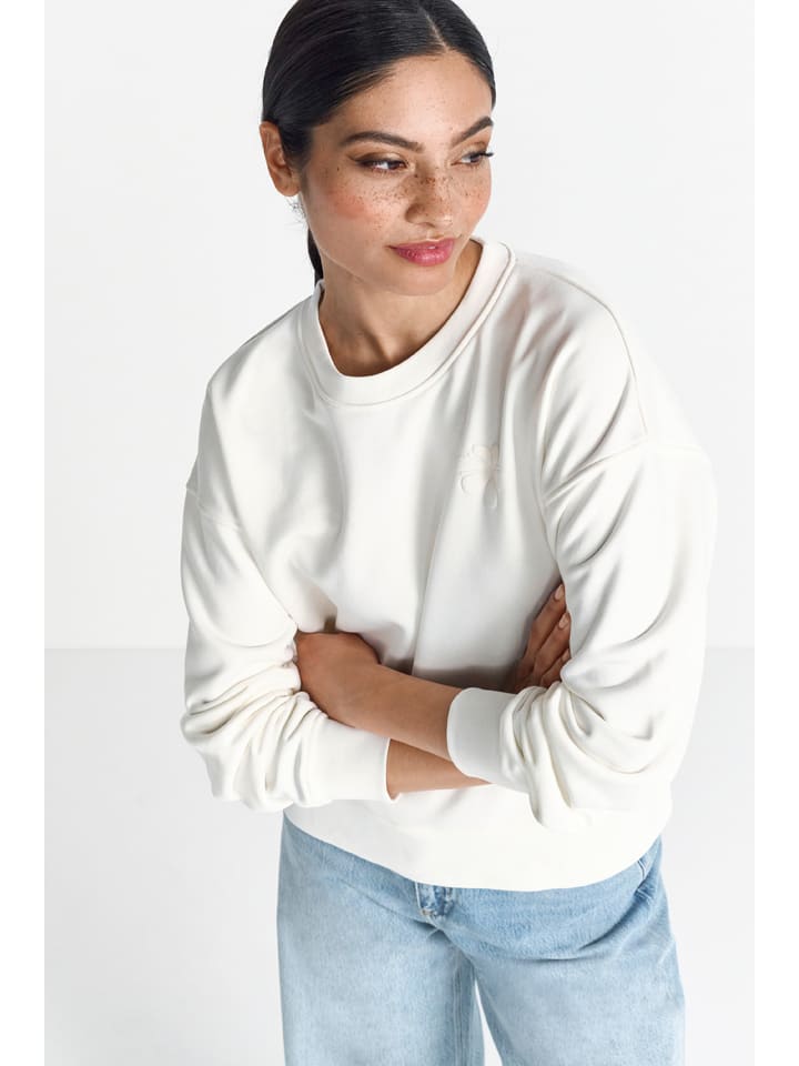 Mikina Rich & Royal Weiß 178178 Sweatshirt in Weiß - 2