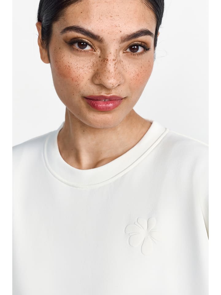 Mikina Rich & Royal Weiß 178178 Sweatshirt in Weiß - 4