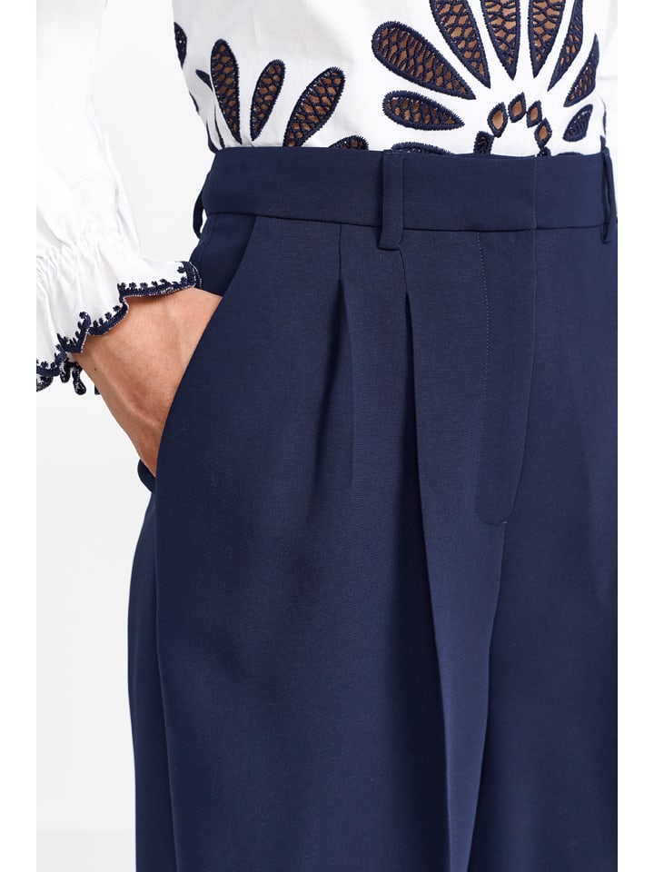 Nohavice Rich & Royal Dunkelblau 2956909 Hose in Dunkelblau - 4