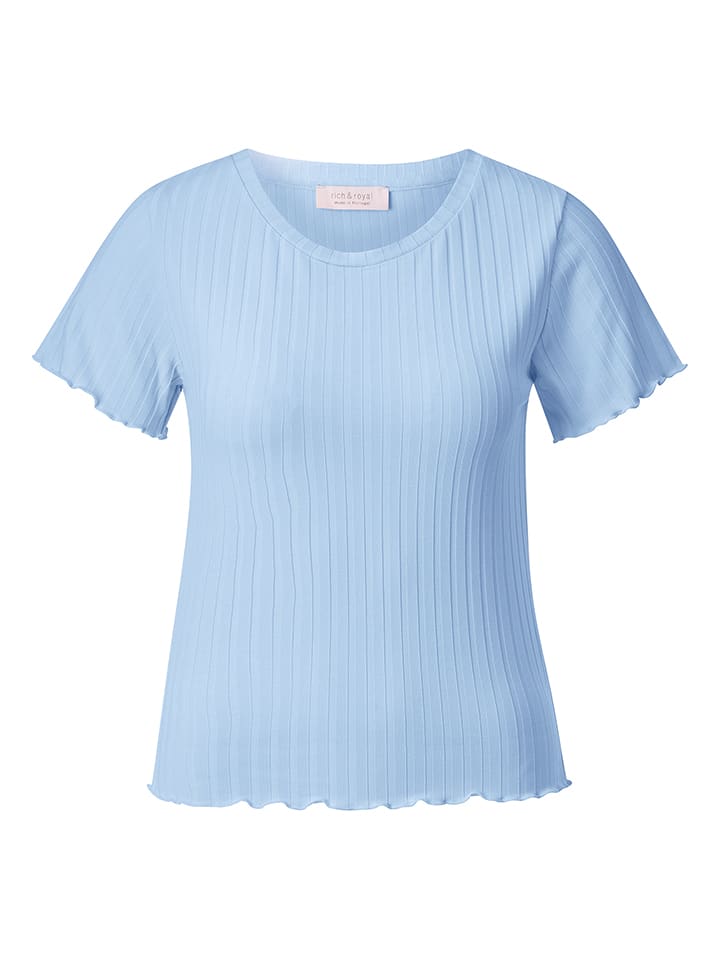 Tričko Rich & Royal Hellblau 665567 Shirt in Hellblau - 5