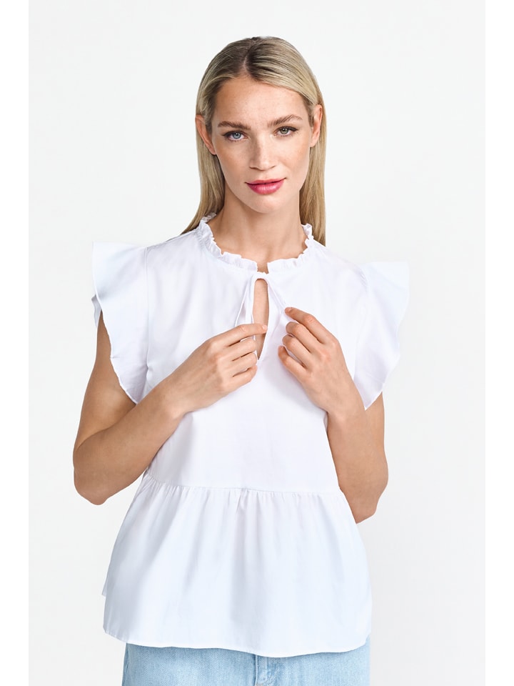 Rich & Royal Weiß 6732741 Bluse in Weiß - 2