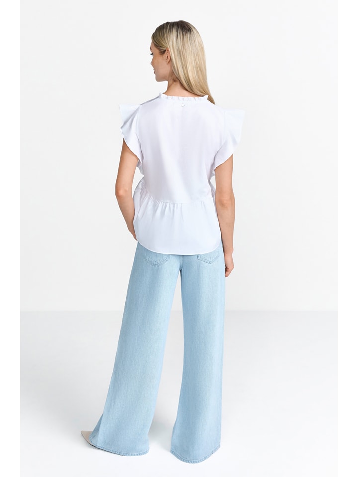 Rich & Royal Weiß 6732741 Bluse in Weiß - 3