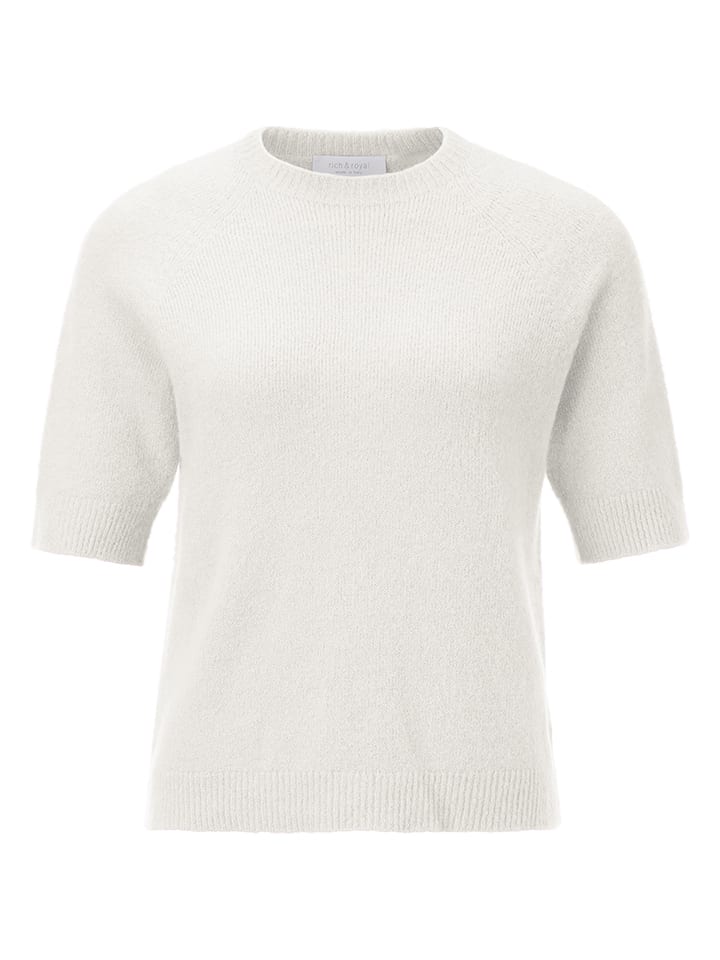 Sveter Rich & Royal Creme 9798016 Pullover in Creme - 5