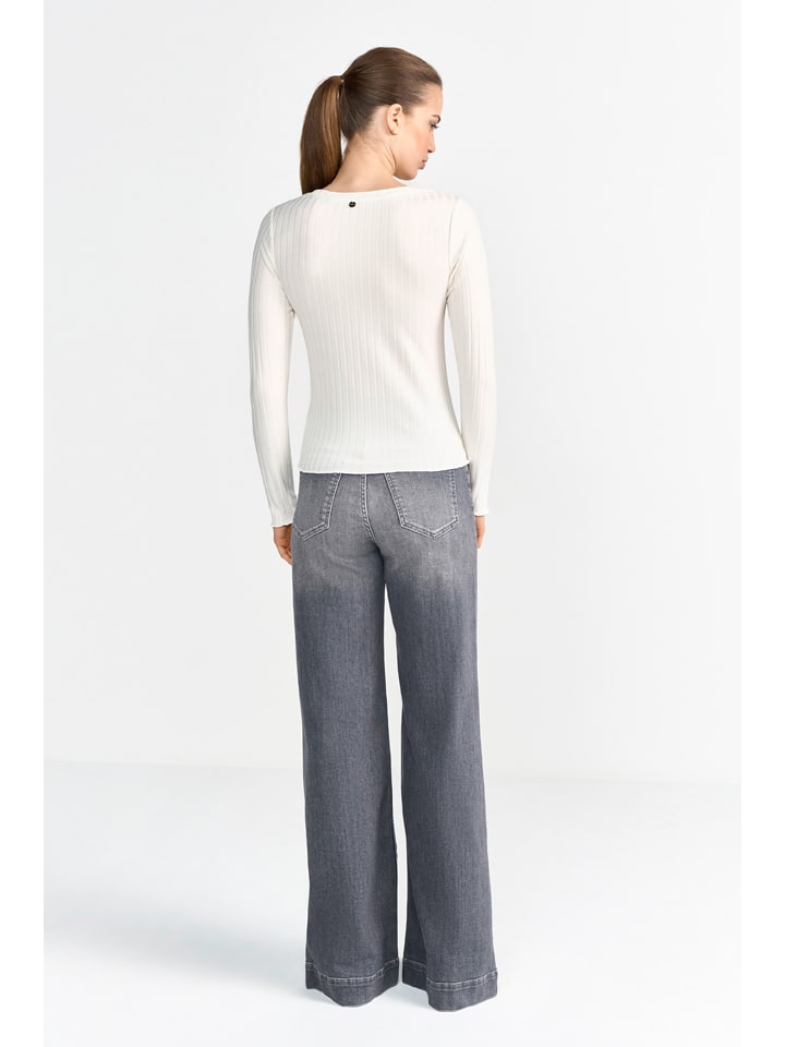 Rich & Royal Creme 986392 Longsleeve in Creme - 3