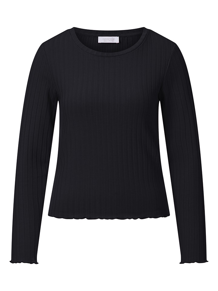 Rich & Royal Anthrazit 3985211 Longsleeve in Anthrazit - 5