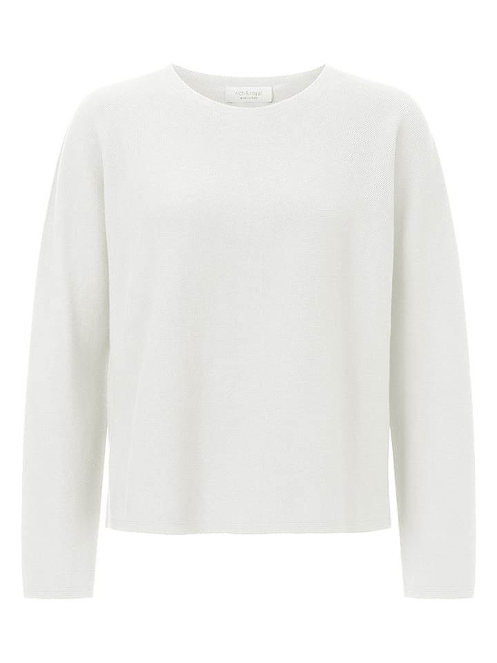 Sveter Rich & Royal Creme 714206 Pullover in Creme - 5
