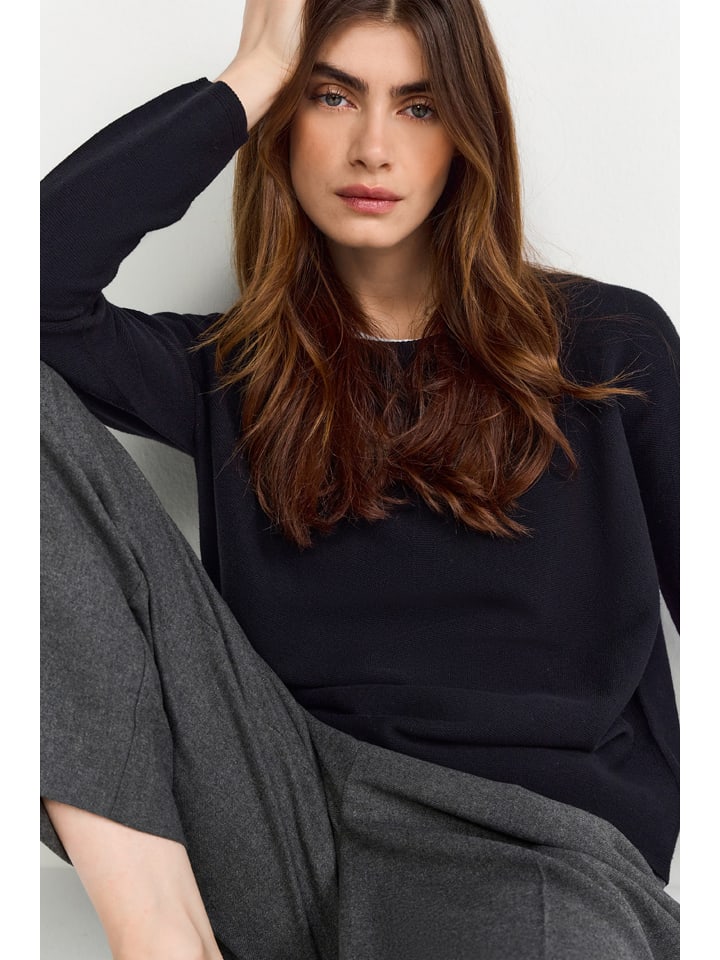 Sveter Rich & Royal Schwarz 2863571 Pullover in Schwarz - 2