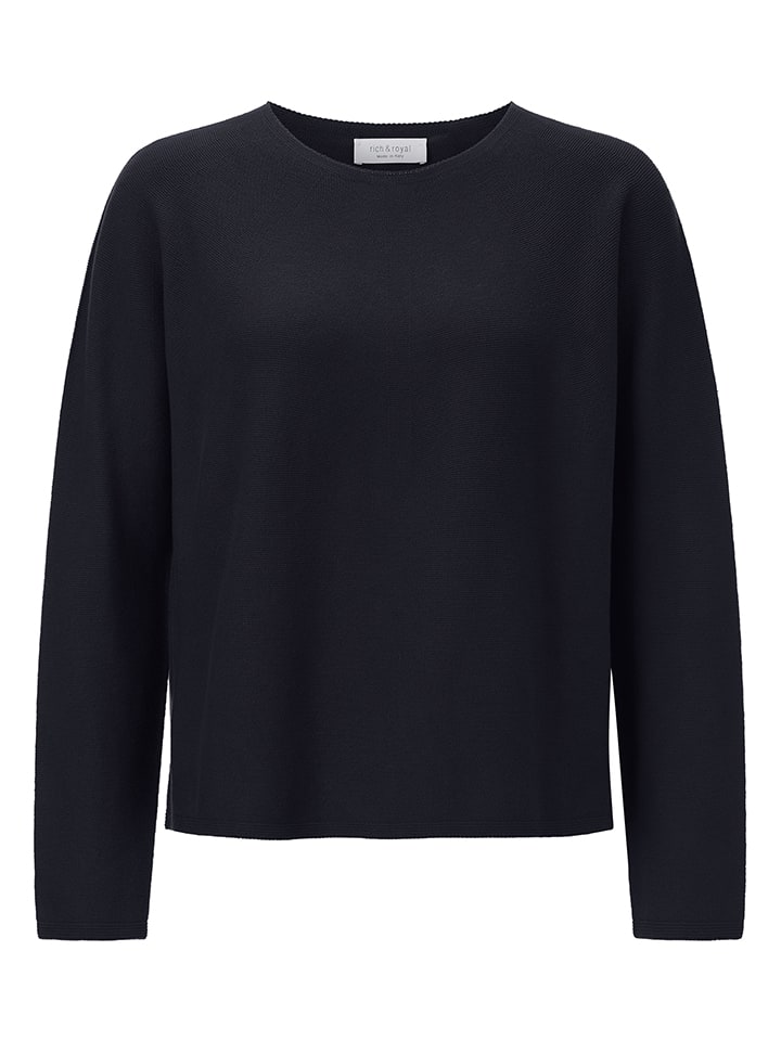 Sveter Rich & Royal Schwarz 2863571 Pullover in Schwarz - 5