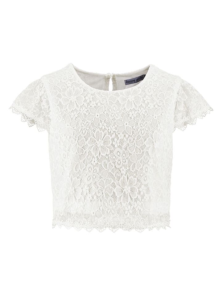 Tričko happy girls by Eisend Creme 3542608 Shirt in Creme - 1
