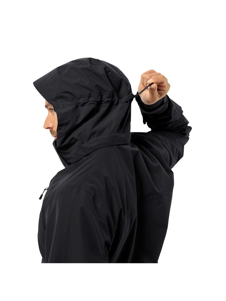 Bunda Jack Wolfskin Schwarz 1018082 Funktionsjacke "Jasper" in Schwarz - 3