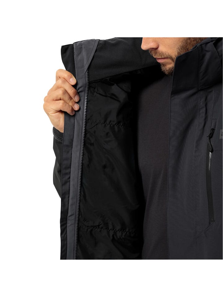 Bunda Jack Wolfskin Schwarz 1018082 Funktionsjacke "Jasper" in Schwarz - 4