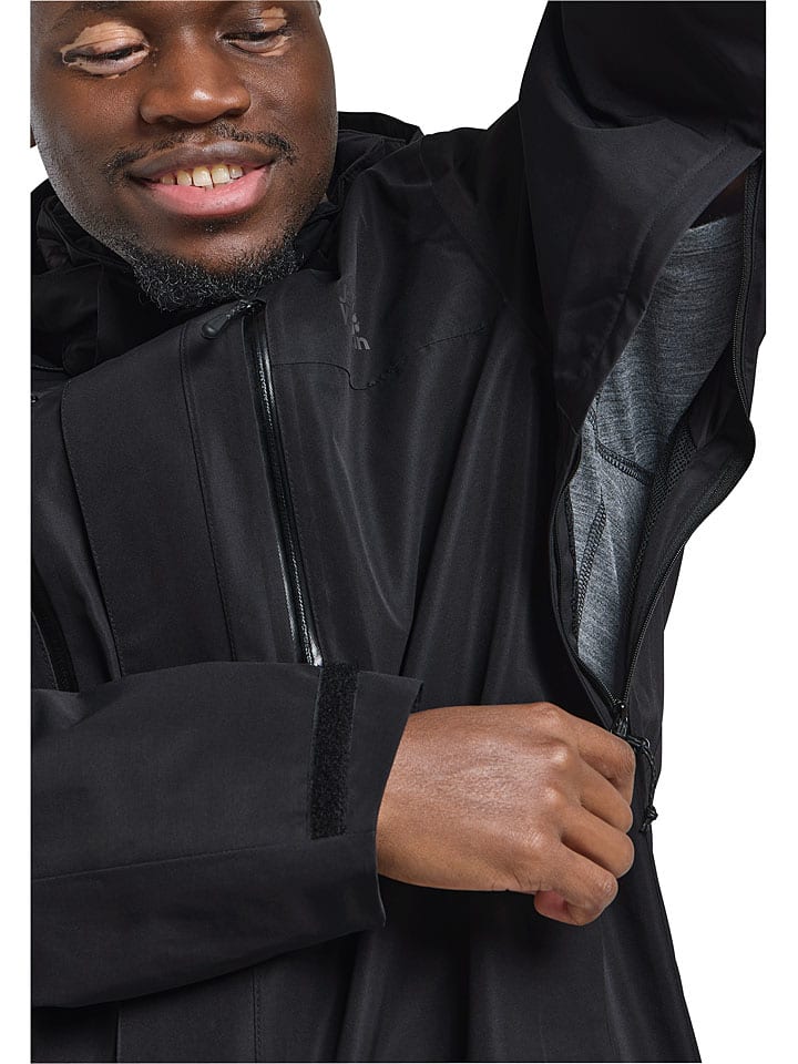 Bunda Jack Wolfskin Schwarz 1018082 Funktionsjacke "Jasper" in Schwarz - 5