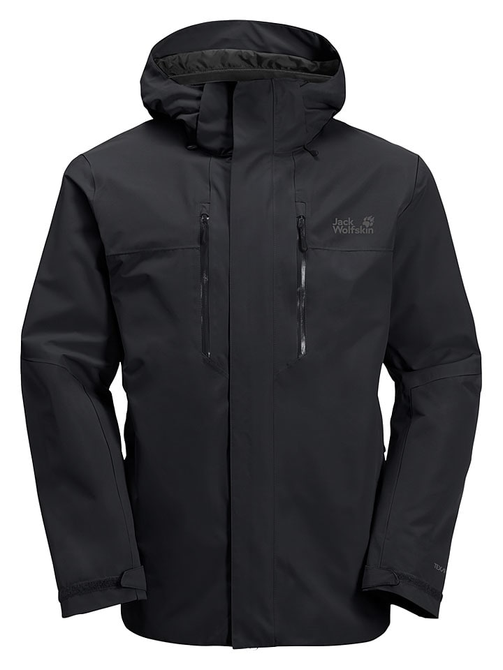 Bunda Jack Wolfskin Schwarz 1018082 Funktionsjacke "Jasper" in Schwarz - 7