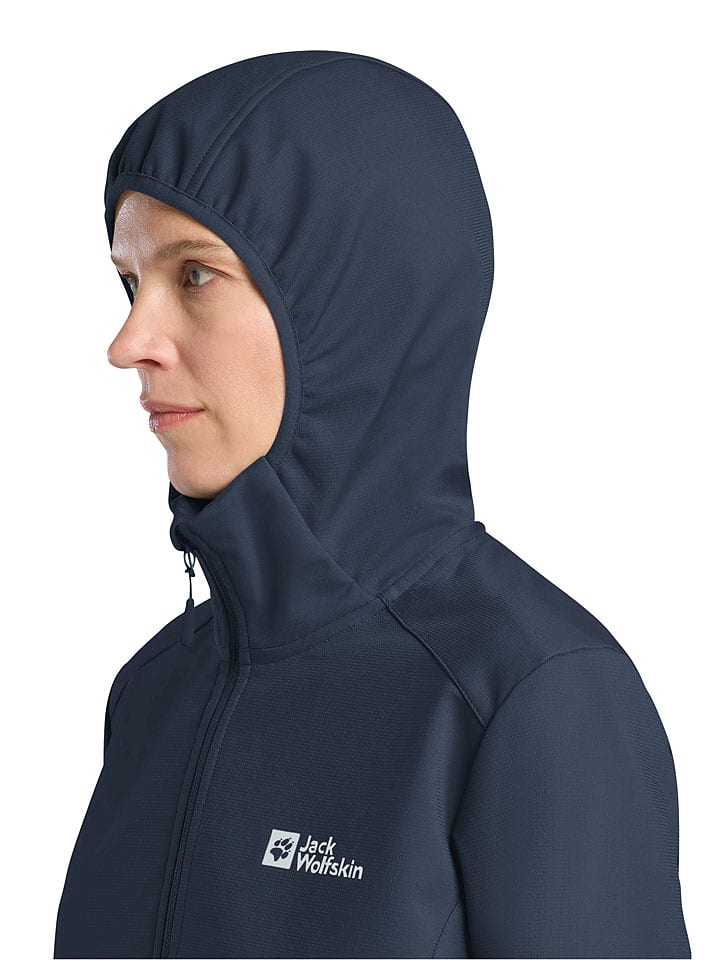 Dámska bunda Jack Wolfskin Dunkelblau 5564923 Softshelljacke "Bornberg" in Dunkelblau - 3